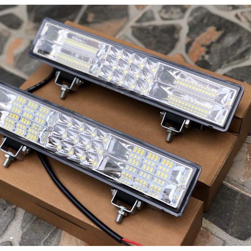 1 ดวง แสงขาวไฟสปอตไลท์ยาว 30 cm 180w 12-24v กันน้ำ งานอลูมิเนียมระบายความร้อน