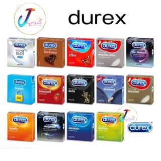 Durex Condom ถุงยางอนามัย ดูเร็กซ์ ขนาด 49-56 มม. ( ไม่ระบุช…