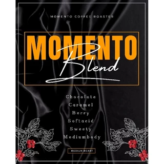 Momento Blend เมล็ดกาแฟคั่วกลาง Specialty Fine Robusta + Brazil + Ethiopia