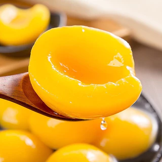 ลูกพีชเชื่อม🍑พีชกระป๋อง💥Sale💥ในน้ำเชื่อม หอมหวานชื่นใจ425g
