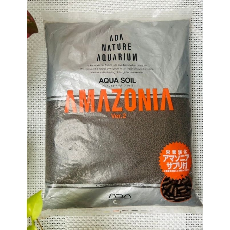 (ส่งด่วนจากกทม.) ดิน ADA Amazonia Ver.2 พร้อมปุ๋ยฝัง 🪴 แบ่งขาย ขนาด 0.5, 1 ลิตร