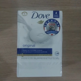 Dove original gentle sensitive and pink bar soap 4 ก้อน (106g×4) 425g.product of usa