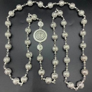 Vintage Jewelry สร้อย สังวาลย์ ชุดไทย ประดับ ลูกปัด สร้อยคอแฟชั่น ผู้ใหญ่ มี3สี