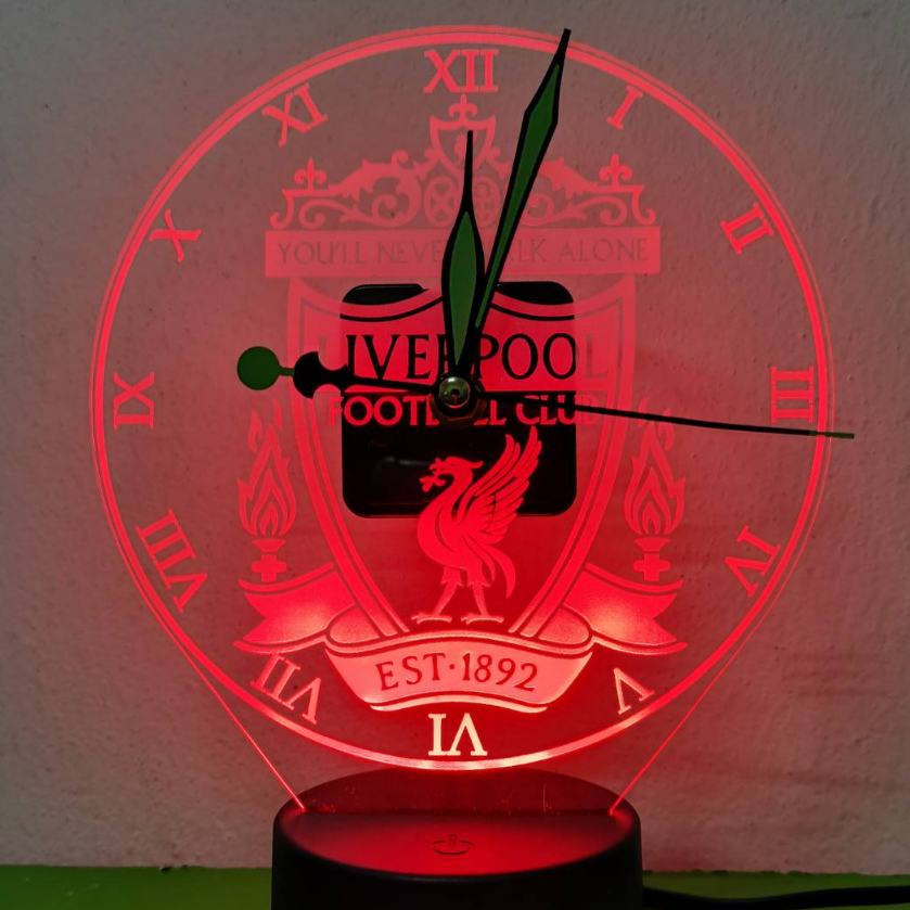 โคมไฟ นาฬิกาลิเวอร์พู เปลี่ยนไฟได้ 7 สี [ของขวัญปีใหม่]