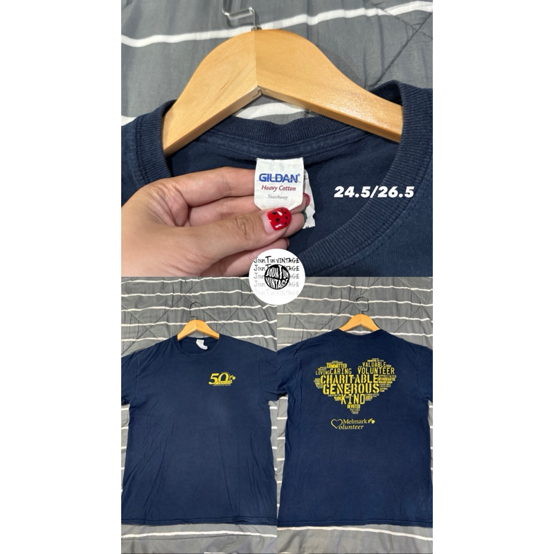 เสื้อยืดมือสอง 50 Melmark (M) [พับ 2]