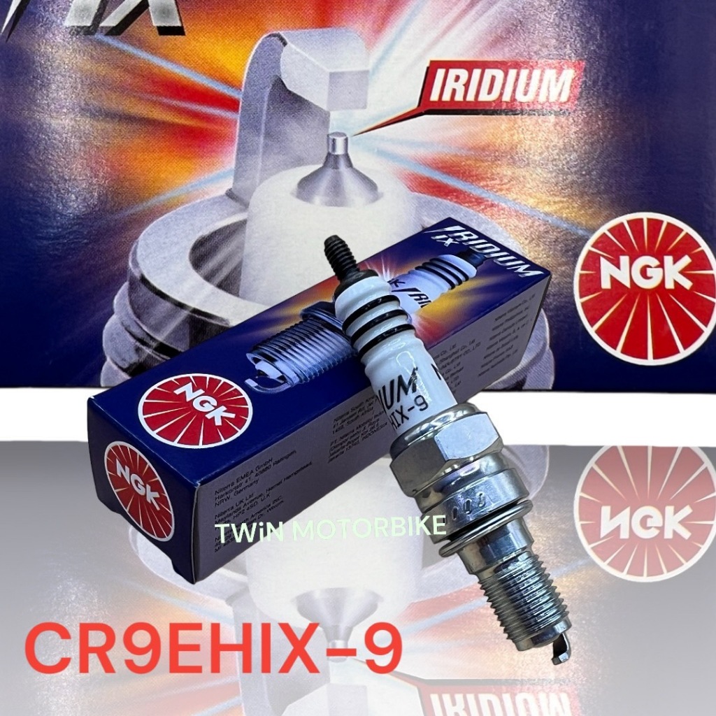 หัวเทียน NGK IRIDIUM IX รุ่น CR9EHIX9 (6216) หัวเทียนของแท้ 100% Honda CB650F / Honda CBR650F หัวเที