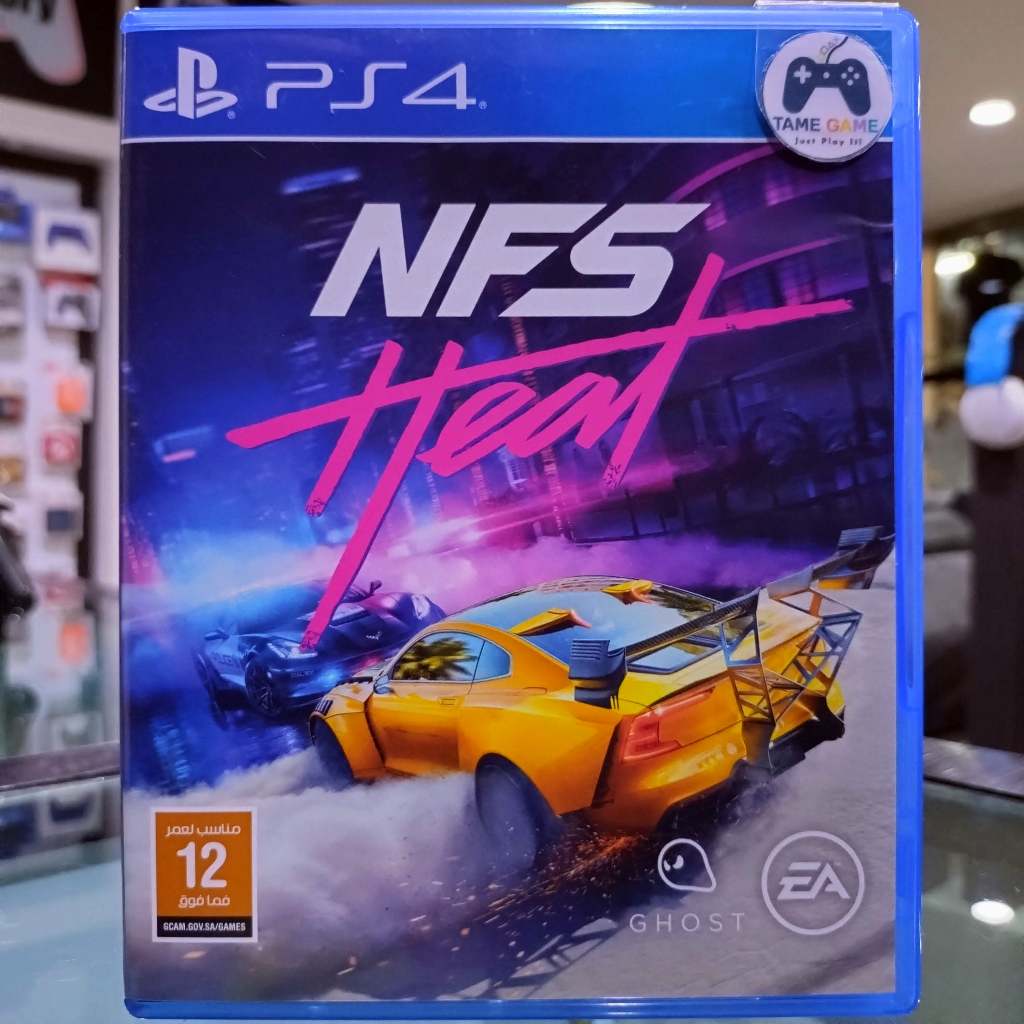 (ภาษาอังกฤษ) มือ2 PS4 Need for Speed Heat แผ่นPS4 เกมPS4 มือสอง (เล่นกับ PS5 ได้ NFS Heat เกมแข่งรถ เกมรถแแข่ง)