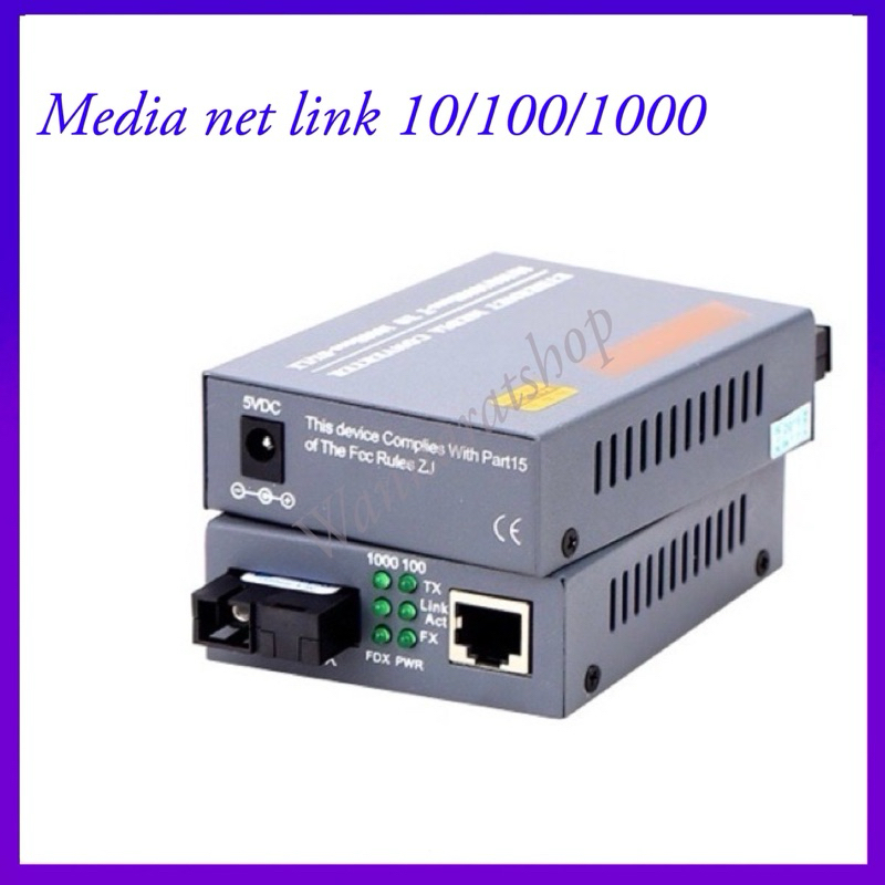 MEDIA CONVERTER NETLINK / SC / WDM 10/100/1000