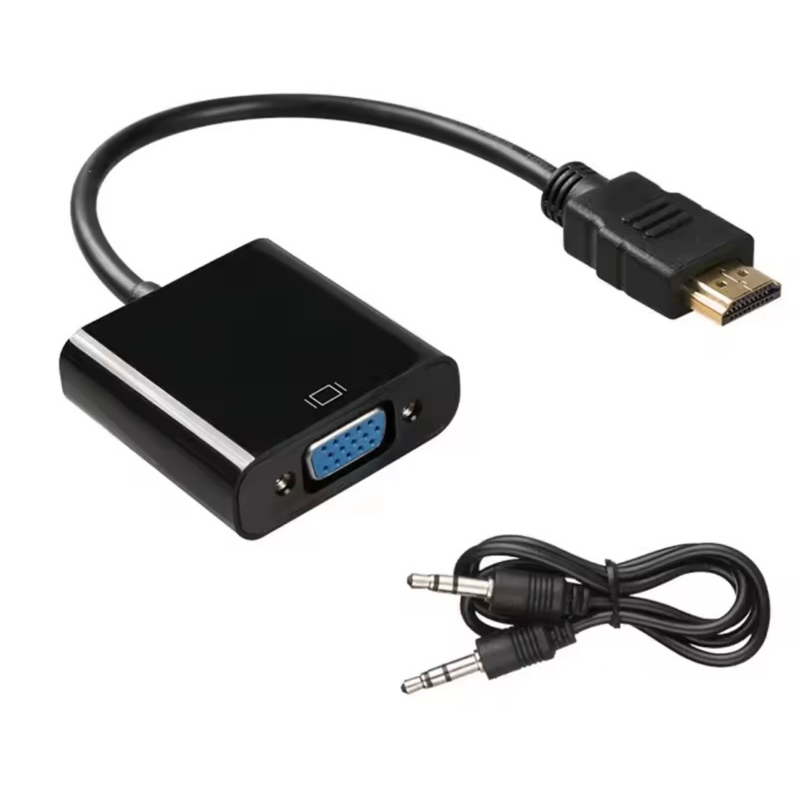 สายแปลง เอชดีเอ็มไอ HD Conversion Cable Adapter HD TO VGA+Audio