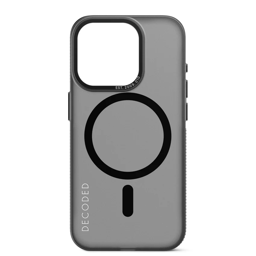 DECODED เคสกันกระแทก Transparent Backcover สำหรับ iPhone 15 Pro I iPhone 15 Pro Max รองรับ MagSafe