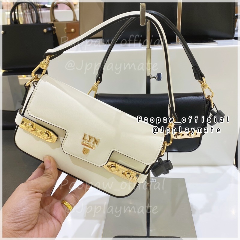 LYN กระเป๋าสะพายข้าง รุ่น Fineness III Mini Crossbody  : LL23CBF286 แท้จากชอป พร้อมอุปกรณ์