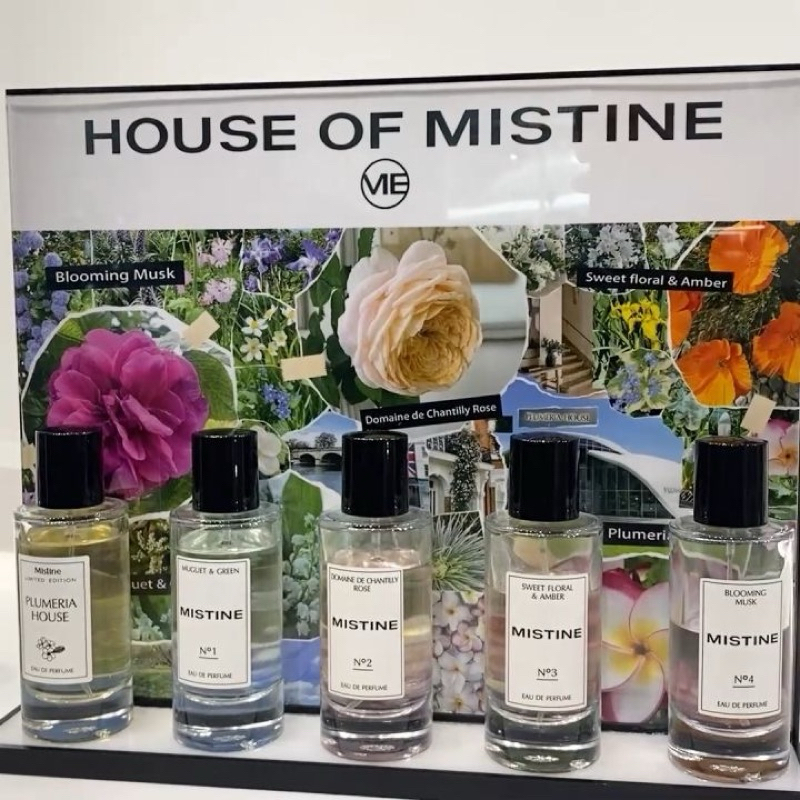 ขนาดลดลองMISTINE EAU DE PERFUME 2.4ml. น้ำหอม กลิ่นดอกไม้ หอมหวาน ละมุน