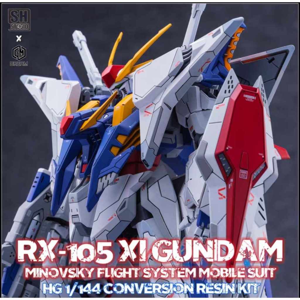 ชุดแต่งเรซิ่น HG 1/144 RX-105 Xi Gundam ค่าย SH Studio