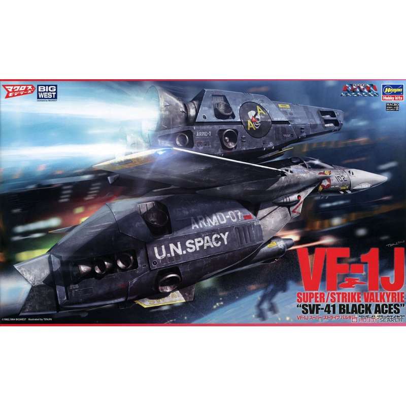 VF-1J Super/Strike Valkyrie_SVF-41 Blackaces_1/48
