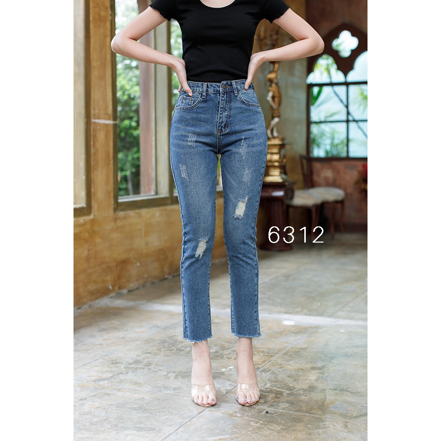 กางเกงยีนส์ NO: 6312  *ผ้าไม่ยืด* ค่ะ