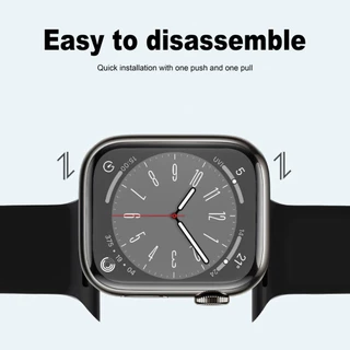 สายรัดซิลิโคนกันน้ำ Series10/11 Ultra 9 8 7 6 SE 4 5 3 21 สายซิลิโคนเหลวสีทึบ iwatch49mm46mm45mm44mm42mm38mm40mm41mm