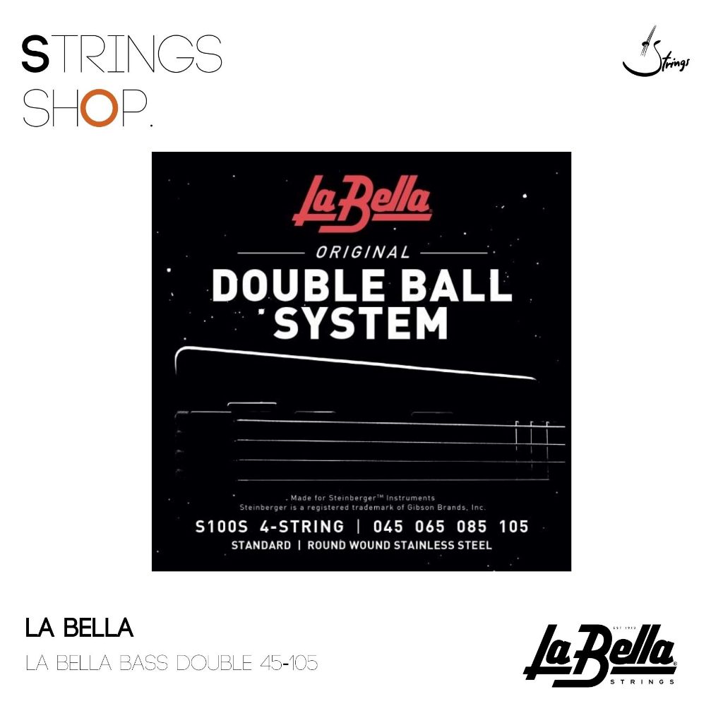 สายเบส La Bella Bass Double 45-105