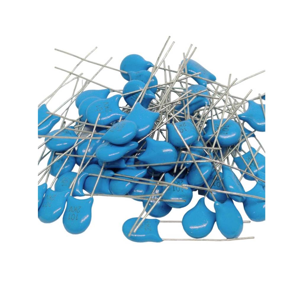 20pcs  2KV 101 102 103 471 221 เซรามิค คาปาซิเตอร์ ตัวเก็บประจุ   ceramic capacitor