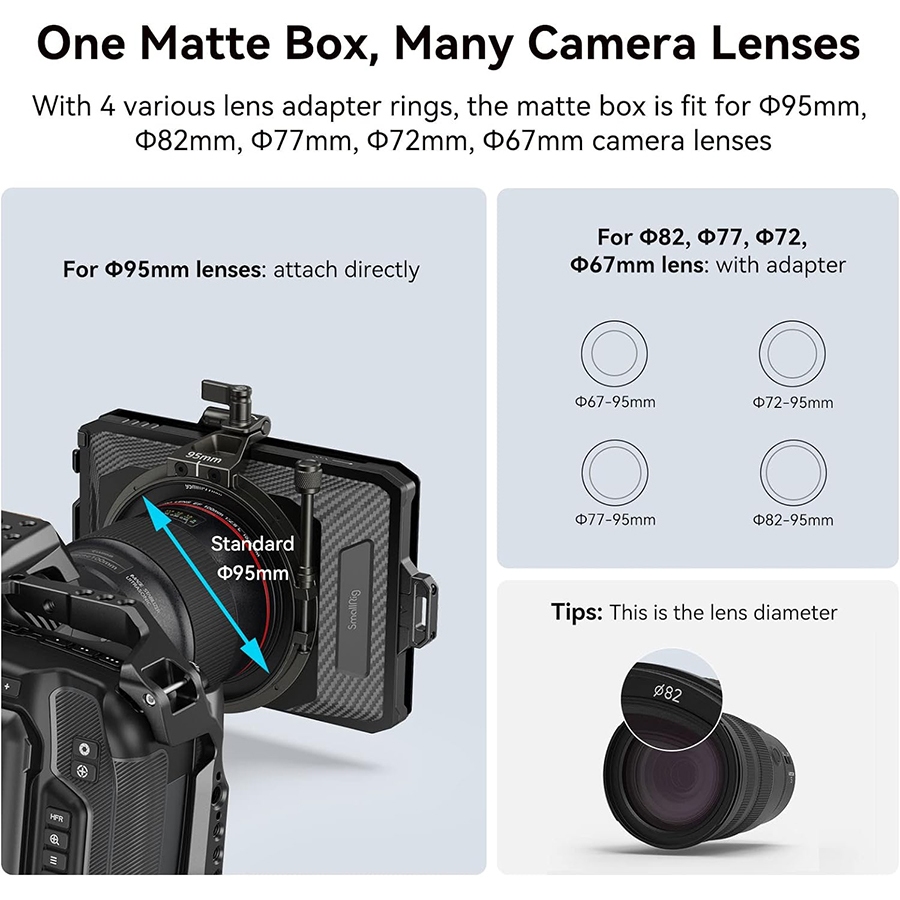 SmallRig - 3575 Mini Matte Box Lite รูปที่ 5