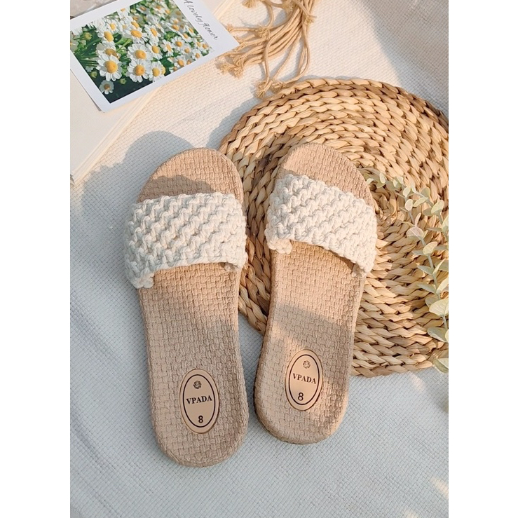 Vpada_sandals_VP-M14 Macreme Collection รองเท้าแตะชายหาดแบน รองเท้าแตะแฟชั่น