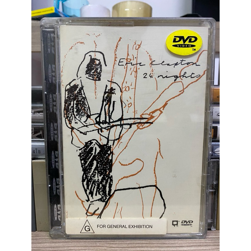 DVD : ERIC CLAPTON - 24 NIGHTS.