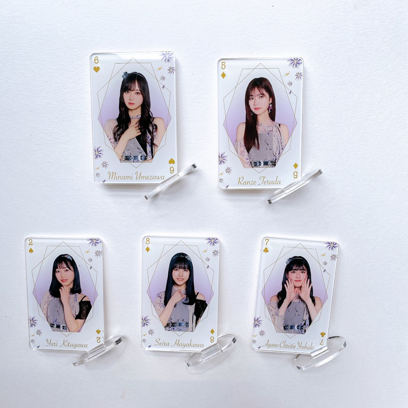 Nogizaka46 Standy Umezawa Ranze Kitahara Hayagawa Yoshida