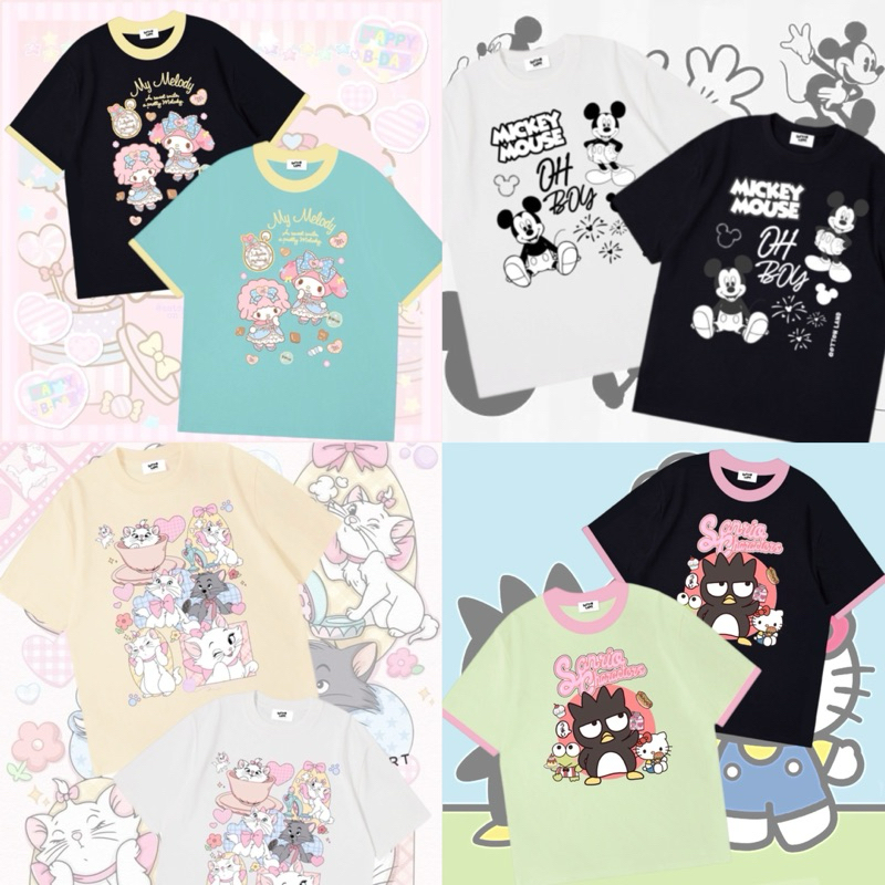 [Rainbow] เสื้อโอเวอร์ไซส์ Oversize งานป้าย Qotton Land