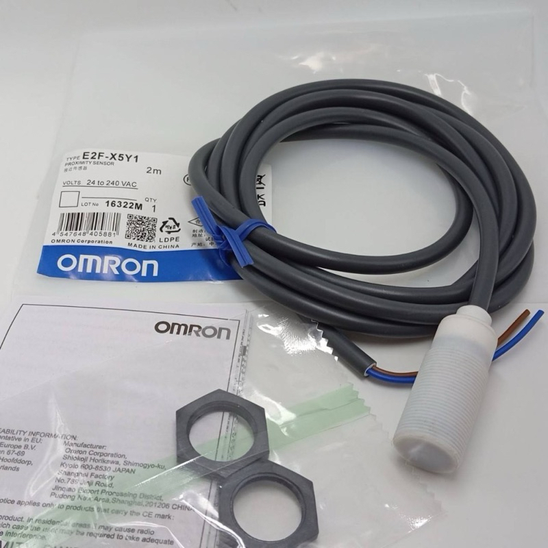 Proximity Sensors INDUCTIVE M18 E2F-X5Y1 ออกบิลได้ ส่งเร็ว