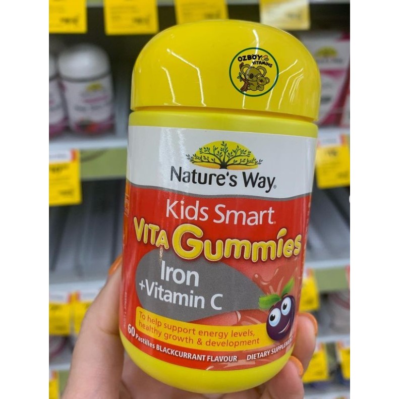 Nature's Way Kids Gummies Iron + C