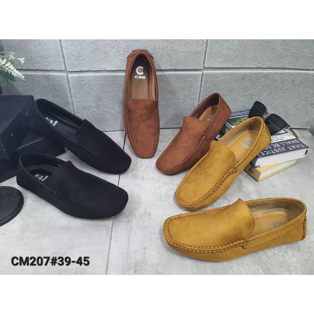 CM207รองเท้ากำมะหยี่ลำลองผู้ชายไซส์39-45