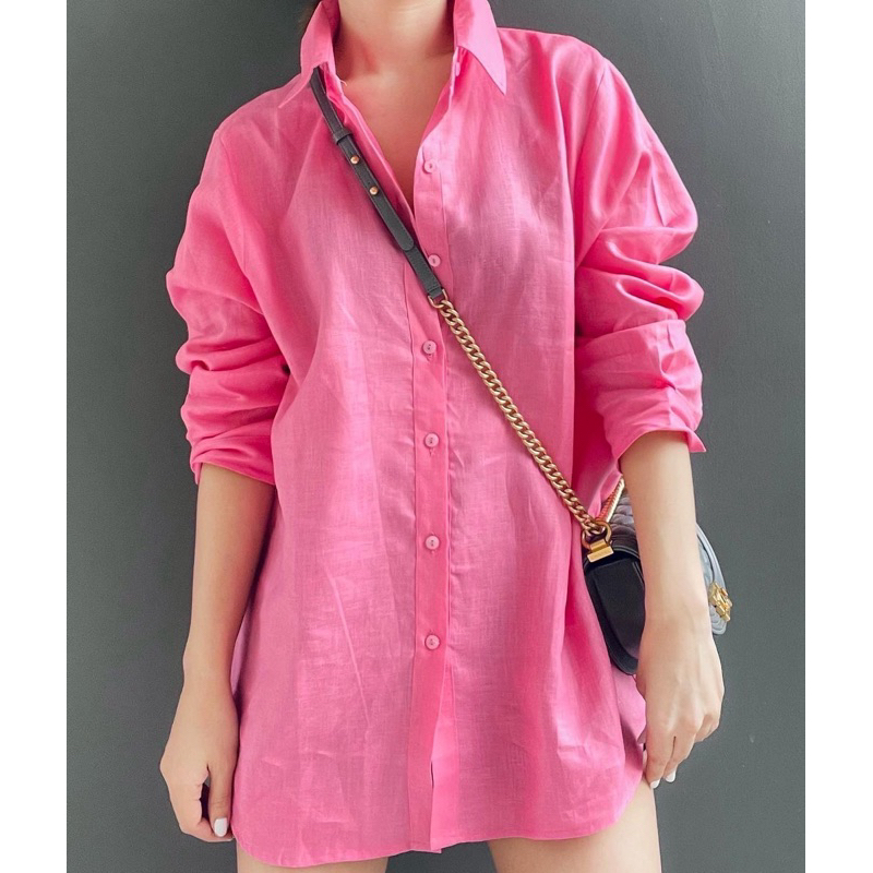 เสื้อเชิ๊ตลินินแท้ แฟชั่น