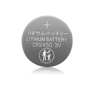 ถ่าน CR2450 Lithium battery 3V แท้100% สำหรับ รีโมท BMW X1/X3/X5/X7 CR2430 VolvoXC60 S60 S90 แบตเตอรี่กุญแจรีโมทรถยนต์
