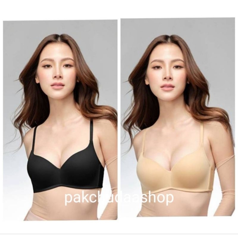 SABINA เสื้อชั้นใน INVISIBLE WIRE (ไม่มีโครง) รุ่น PRETTY PERFECT รหัส SBXU8301-1