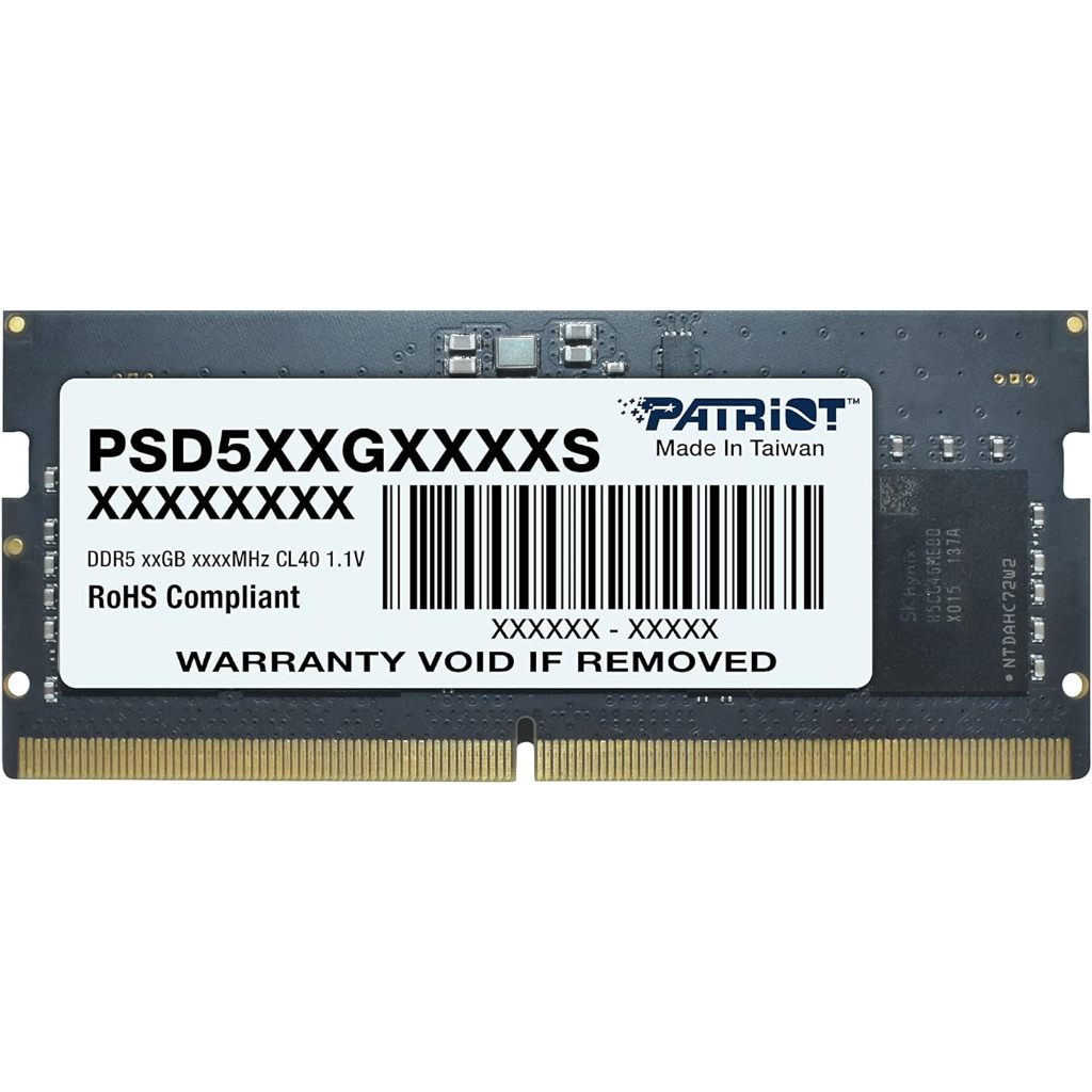 SO-DIMM PATRIOT SIGNATURE LINE 16GB DDR5 [1x16GB] 4800MHZ