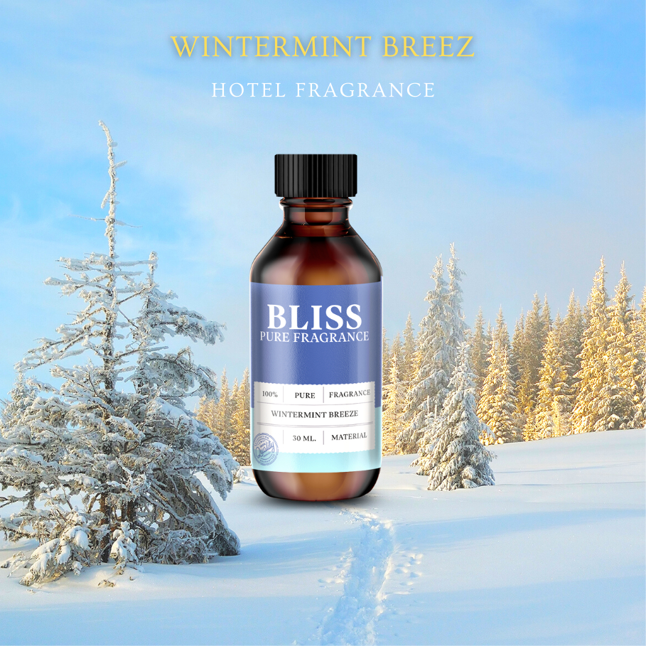 หัวน้ำหอม กลิ่น WINTERMINT BREEZ ขนาด 30 -120 ml. - BLISS