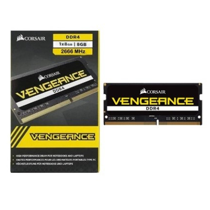 CORSAIR VENGEANCE : CMSX8GX4M1A2666C18 : BLACK