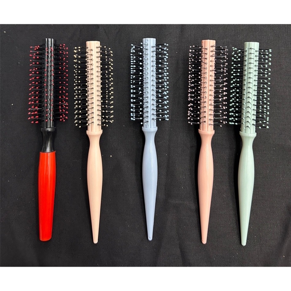 พร้อมส่ง!!! หวีกลมไดร์ผม หวีแปรงม้วนผม ขายแยกชิ้น แบบสุ่มสี