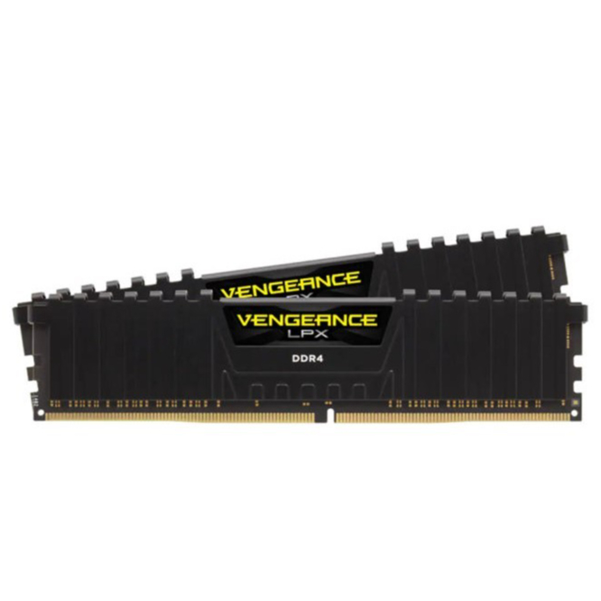 CORSAIR VENGEANCE LPX : CMK8GX4M2A2400C16 : BLACK