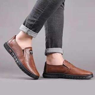 hkboy ส่งไวมาก รปังมเทรนด์ใหม่ รองเท้าวินเทจ สำหรับคุณผู้ชาย…