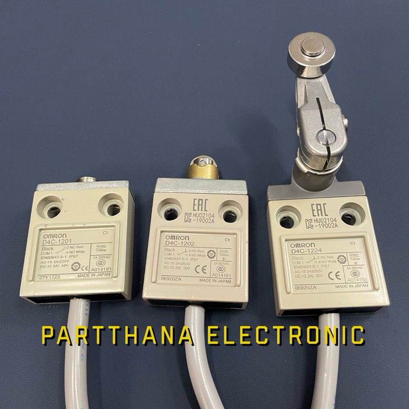 ลิมิตสวิตซ์ D4C-1201 D4C-1202 D4C-1220 D4C-1220-P D4C-1224 D4C-1232 พร้อมส่งในไทย