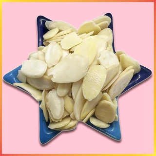 อัลมอนด์สไลด์ ดิบ เต็มแผ่น 250 กรัม Slices Almond Raw 250 g. AA+ สินค้านำเข้าจากอเมริกา สด ใหม่ สวย