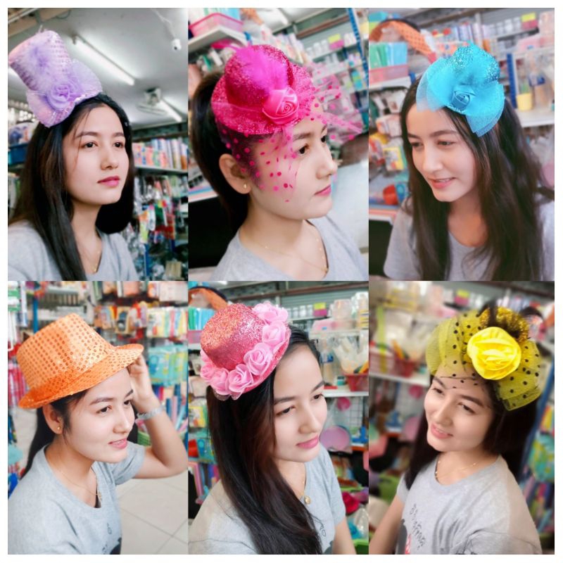 หมวกเชียร์ลีดเดอร์ กิ๊ฟหมวกแฟนซี ออกงาน