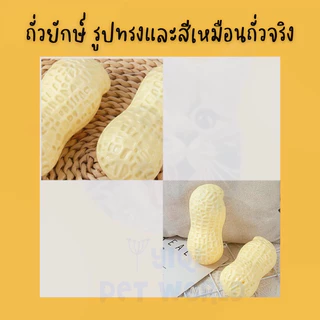 🔥(ส่งด่วน/ส่งไว) ของเล่นสุนัข ถั่วยักษ์ มีเสียงปี๊บๆ สำหรับแทนลูกบอลสุนัข (Y052)