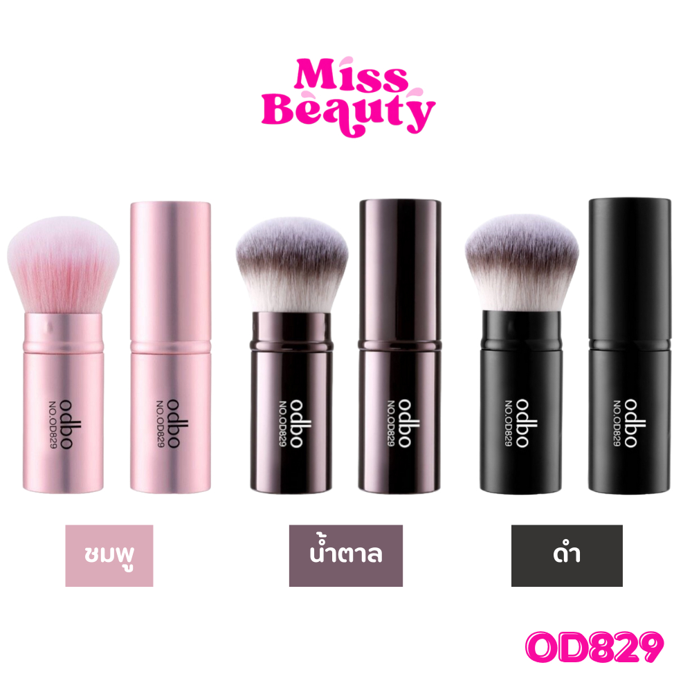 (OD829) : โอดีบีโอ แปรง แต่งหน้า เพอร์เฟค บลัช Odbo Perfect Brush Beauty Tool