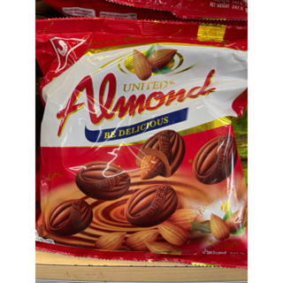 United Almond อัลมอนด์เคลือบ ช็อกโกแลต(247.5)