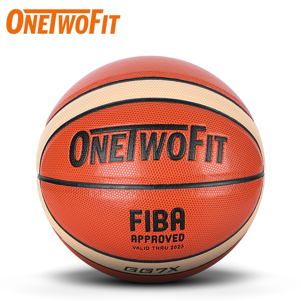 OneTwoFit GG7X รุ่นลูกบาสเก็ตบอล Basketball Molten ขนาด 7  หนัง PU คุณภาพสูง