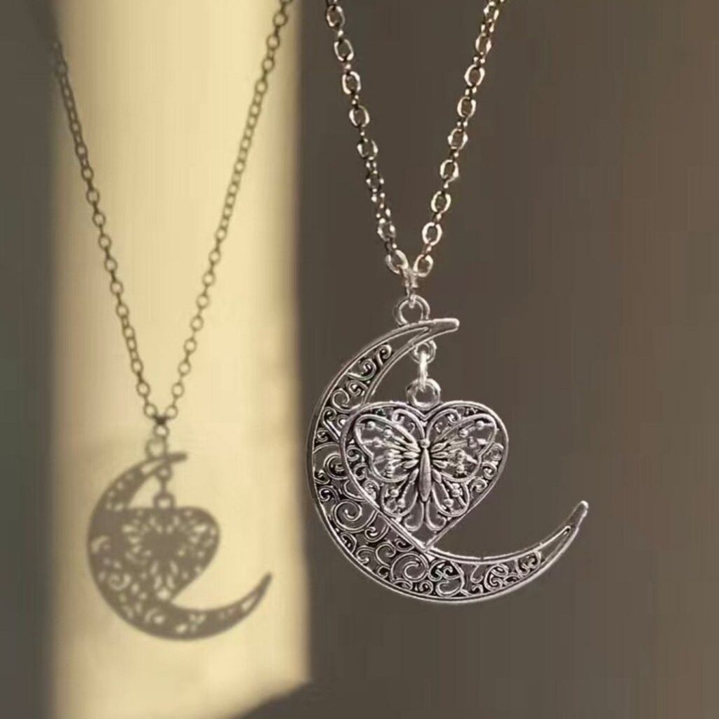 สร้อยคอหัวใจ Bohemian Moon