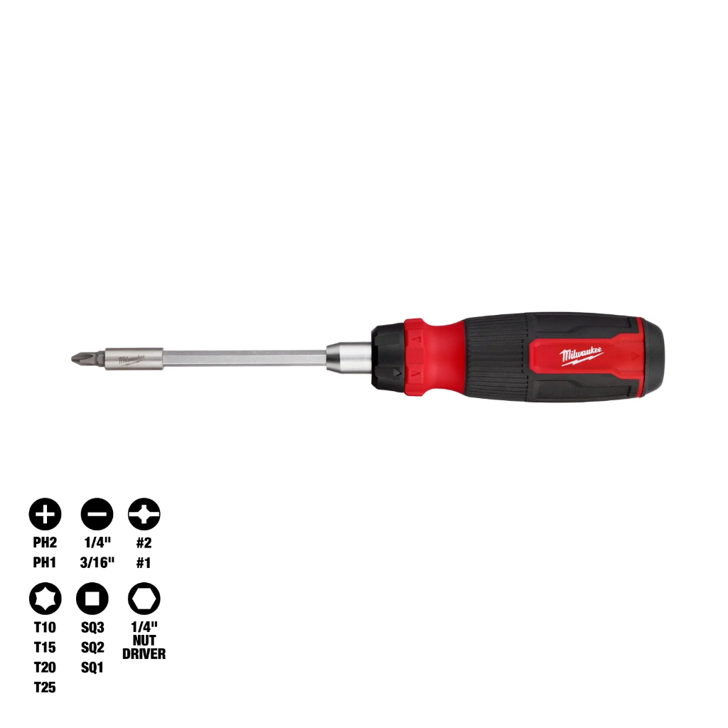 Milwaukee 48-22-2903 ไขควงด้ามฟรีอเนกประสงค์ 14in1