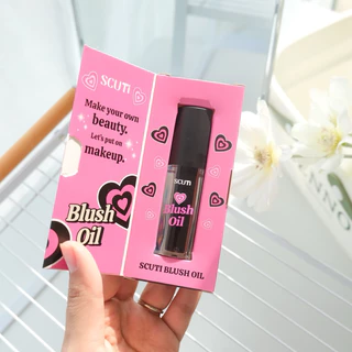 SCUTi Blush Oil สคูตี้ บลัช ออยล์ เปลี่ยนสีตามอุณหภูมิ