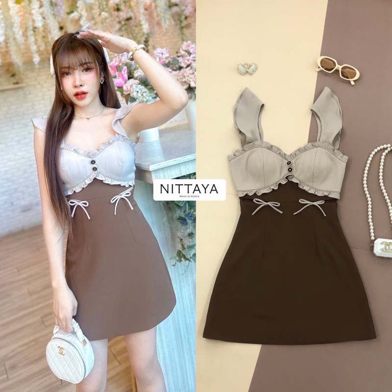 เดรสงานป้าย  nittaya